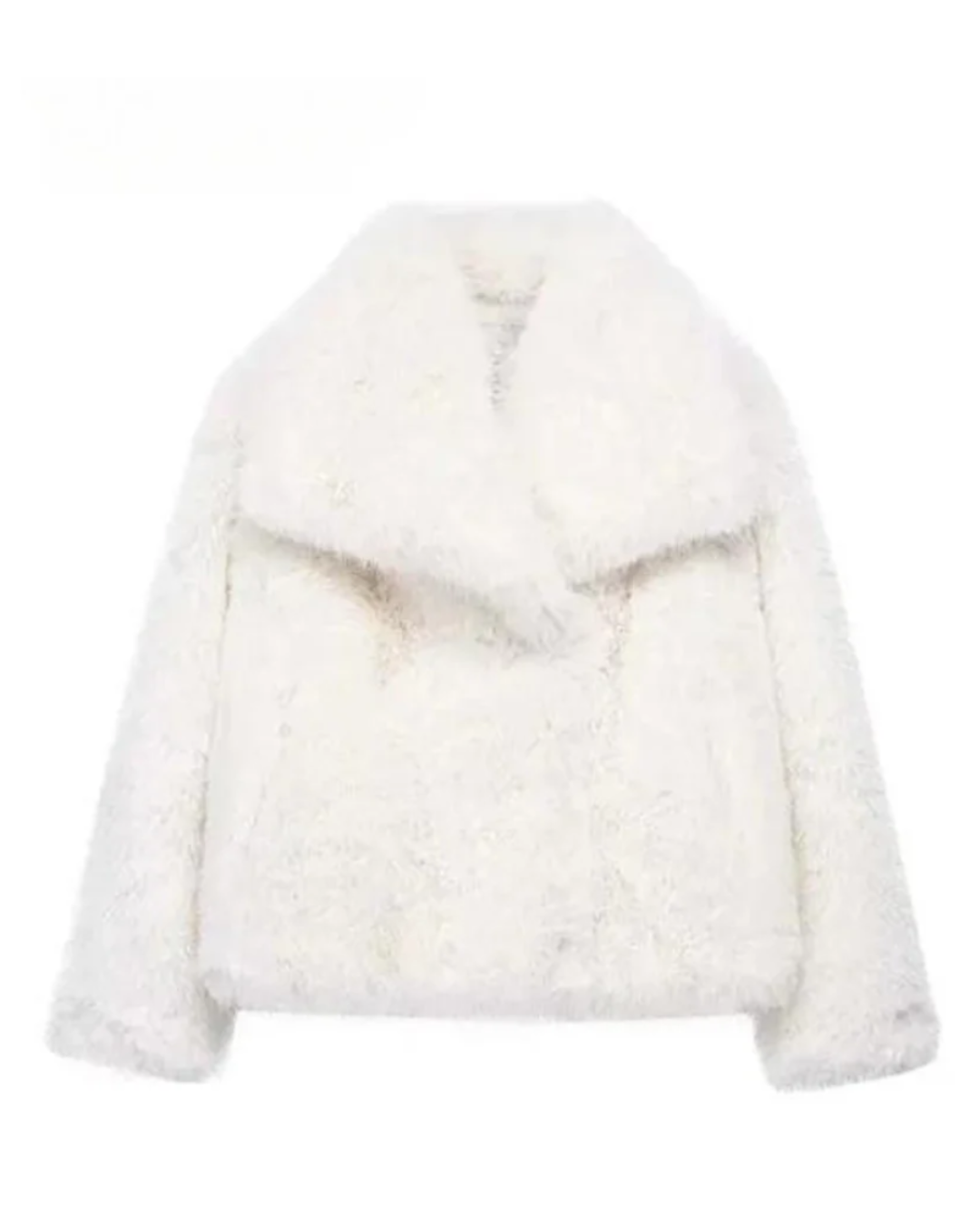 Élégant manteau d'hiver pour femme avec fausse fourrure