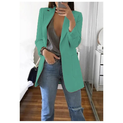 Blazer femme kaki mode automne
