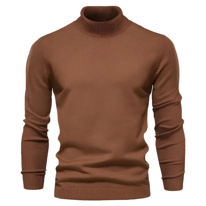 Col roulé homme coupe ajustée moderne
