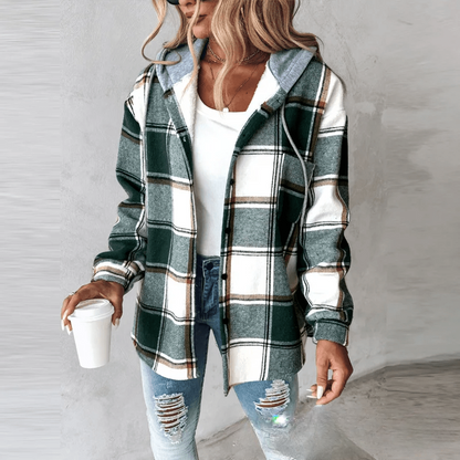 Cardigan stylé à capuche