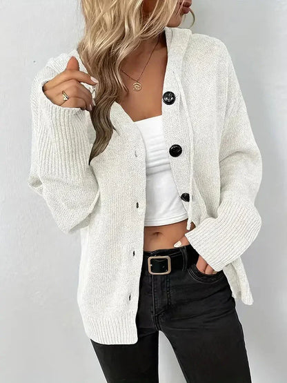 Damen Kapuzenpulli Modern Warm - IdealeKleiden