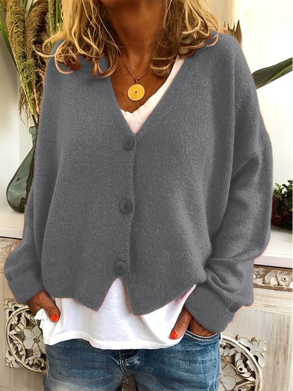 Gilet tendance pour femme, décontracté, à boutons