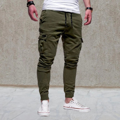 Pantalon cargo confortable pour homme avec plusieurs poches