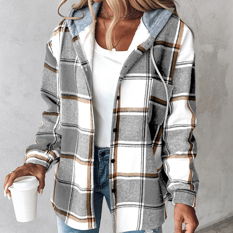 Cardigan stylé à capuche
