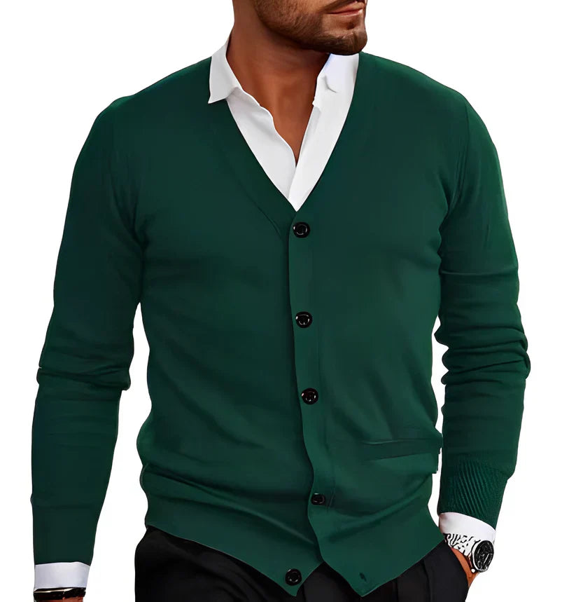 Cardigan Homme Confortable Style Décontracté