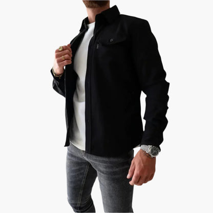Veste chemise moderne - Chemise-veste polyvalente pour les loisirs et le travail