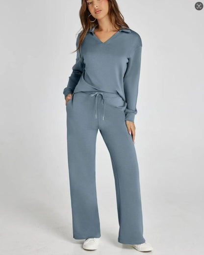 Ensemble Robe 2 Pièces Élégant Femme