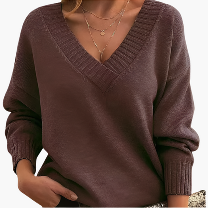 Pull Oversize Élégant Femme