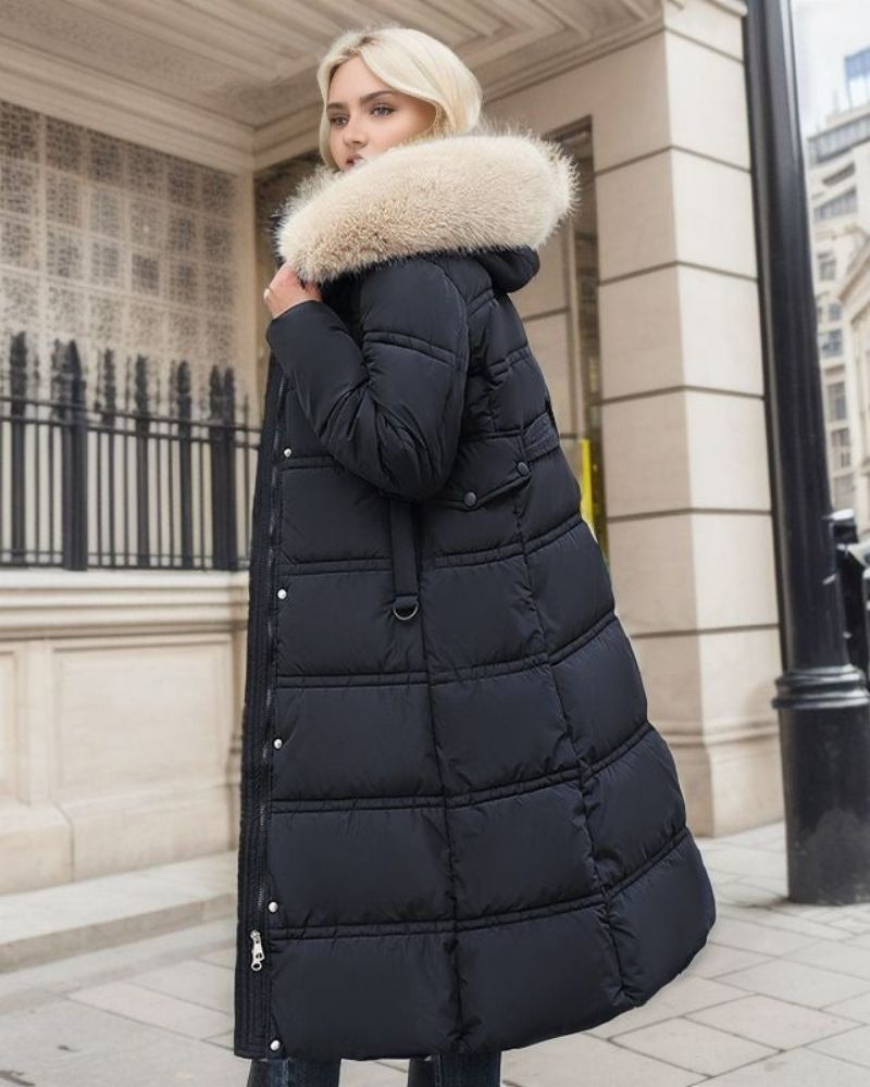 Frauen Winterjacke Warm Isoliert Damen - IdealeKleiden
