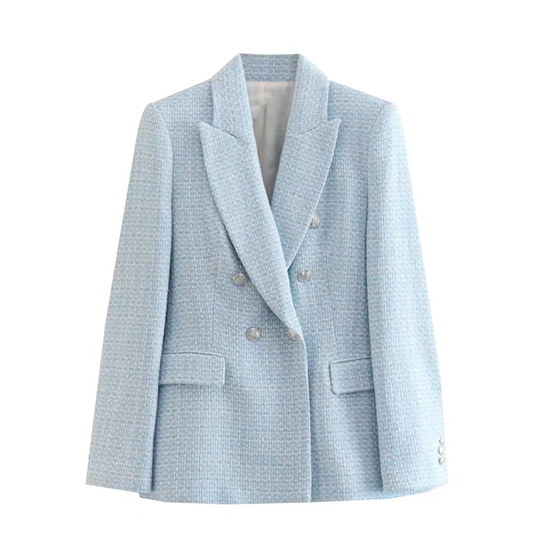 Élégante veste croisée pour femme