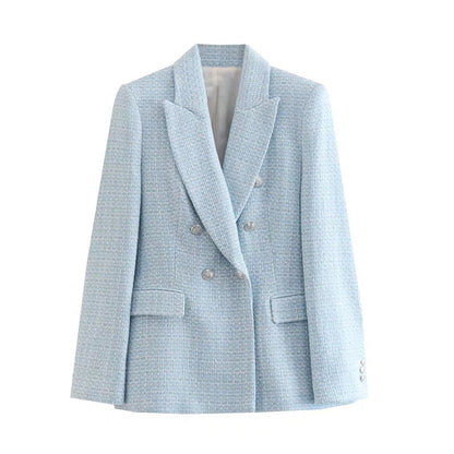 Élégante veste croisée pour femme