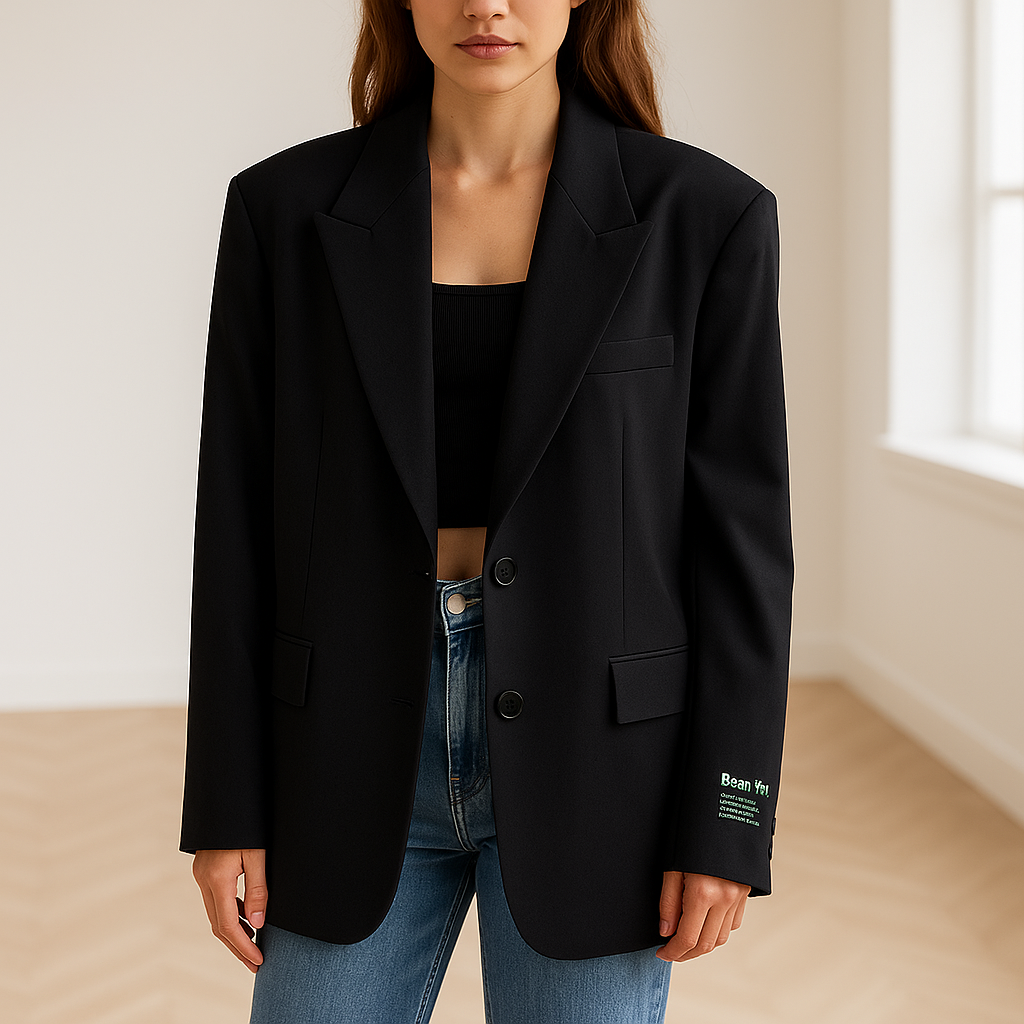 Blazer élégant coupe ample pour femme