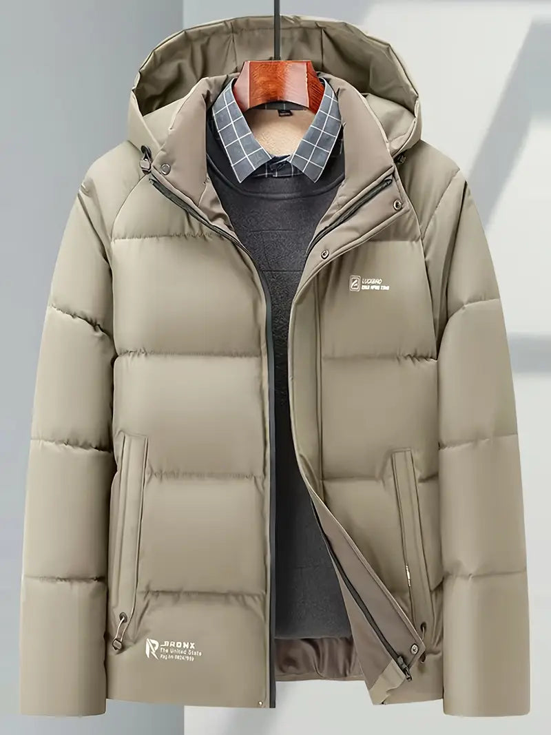 Élégant manteau d'hiver pour homme, style business