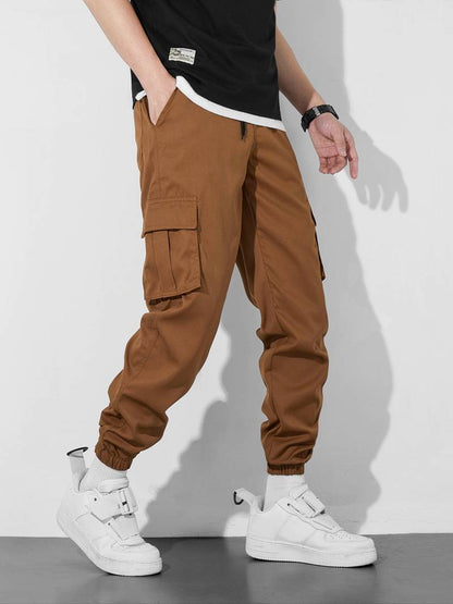 Pantalon Cargo Homme Confortable Multi-poches