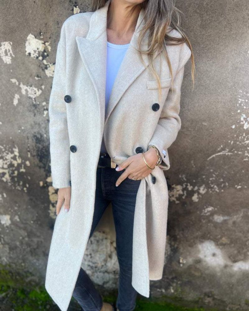 Manteau d'hiver élégant et chaud