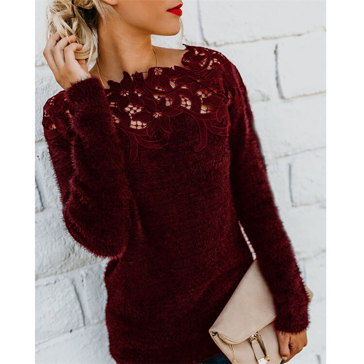 Pull douillet Doux Confortable Chaud