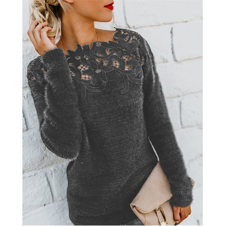 Pull douillet Doux Confortable Chaud