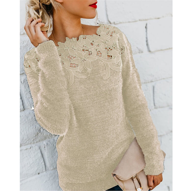 Pull douillet Doux Confortable Chaud