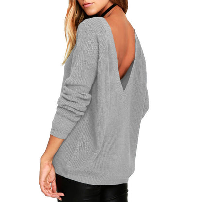 Pull tricoté ample pour femmes