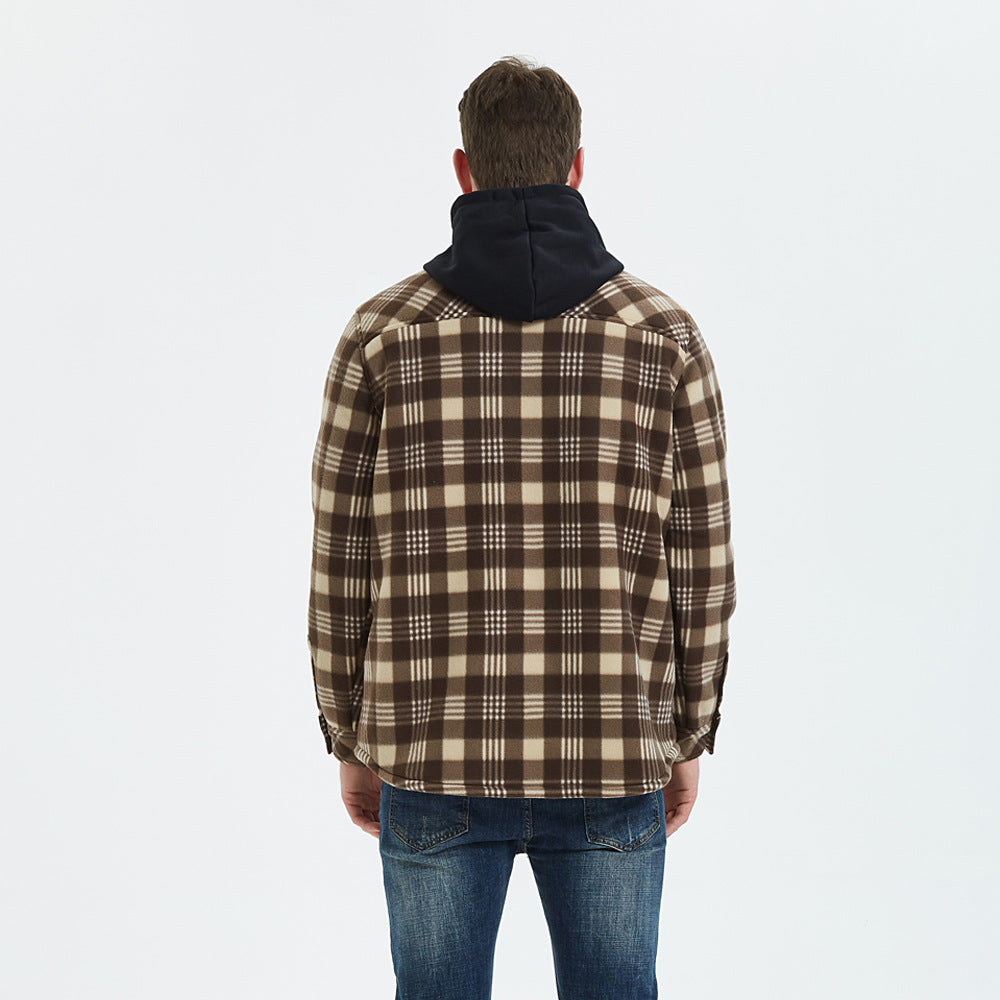 Herbstjacke Damen Kapuze Warm - IdealeKleiden