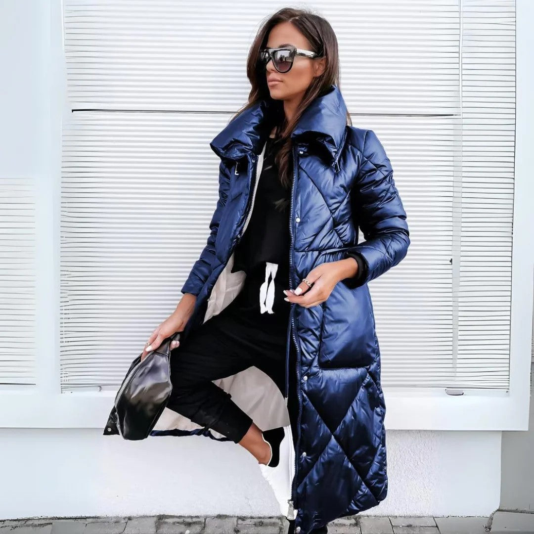 Parka long d'hiver chaud pour femme