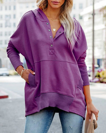 Sweat à capuche confortable pour femme