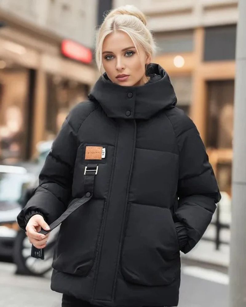 Robe d'hiver chaude et confortable pour femmes