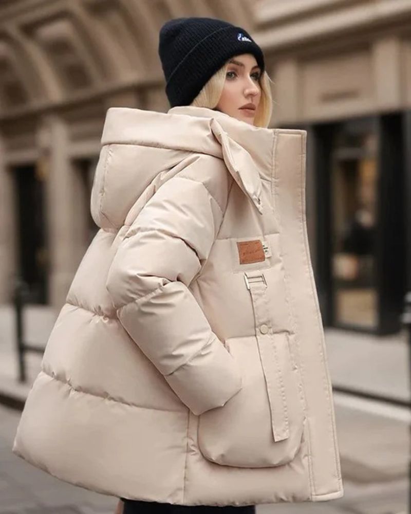 Robe d'hiver chaude et confortable pour femmes