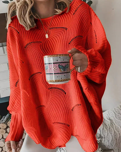 Pull stylé à col en V pour femme