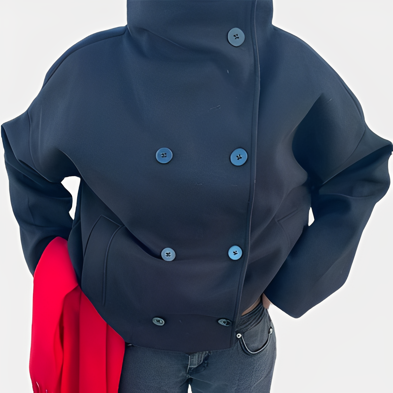 Veste en laine stylée pour femme Design élégant