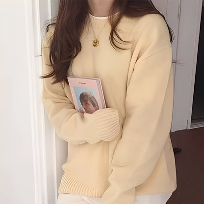 Pull oversize femme Simple chic