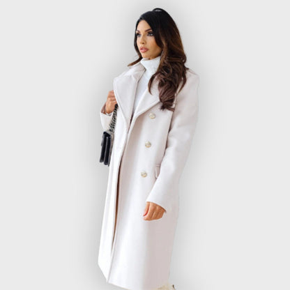 Eleganter Trenchcoat Damen Lange - IdealeKleiden