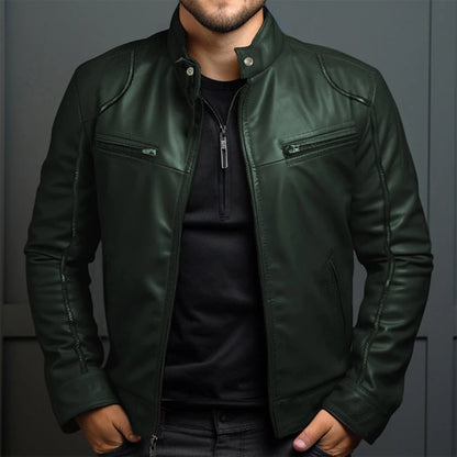 Blouson moto rétro homme style vintage