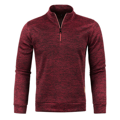 Pull tricoté doux pour femme avec col polo
