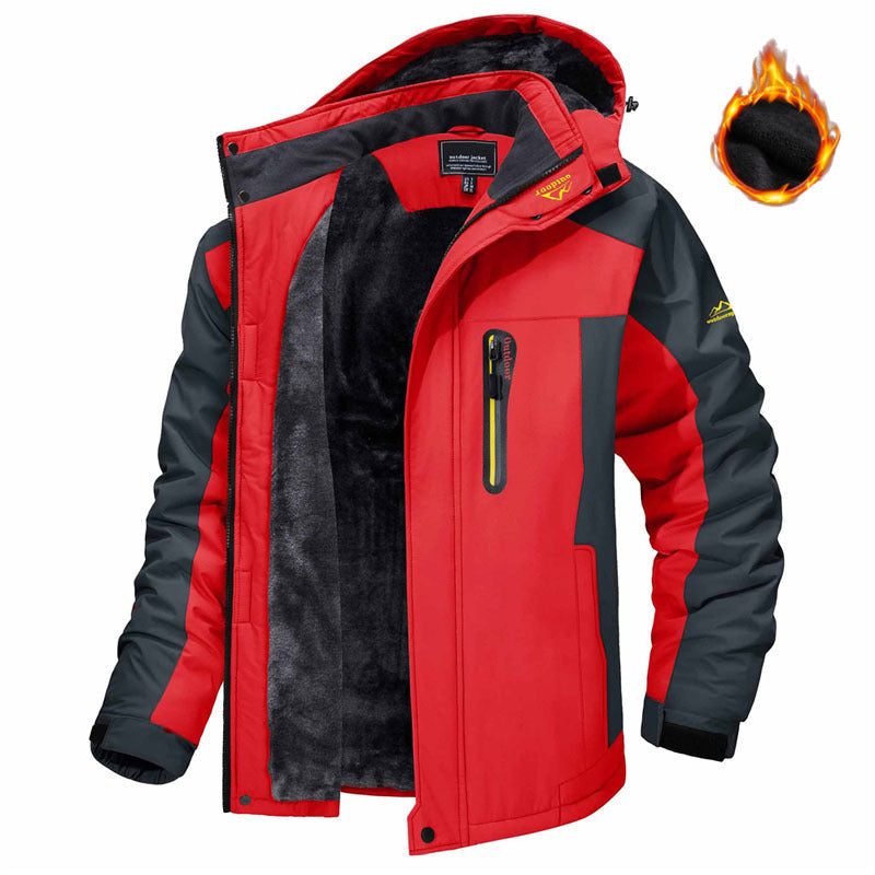 Élégante veste d'hiver pour hommes Chaude & Chic