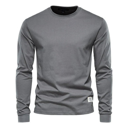 Chemise décontractée confortable à manches longues pour hommes