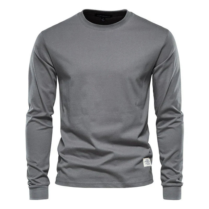 Chemise décontractée confortable à manches longues pour hommes