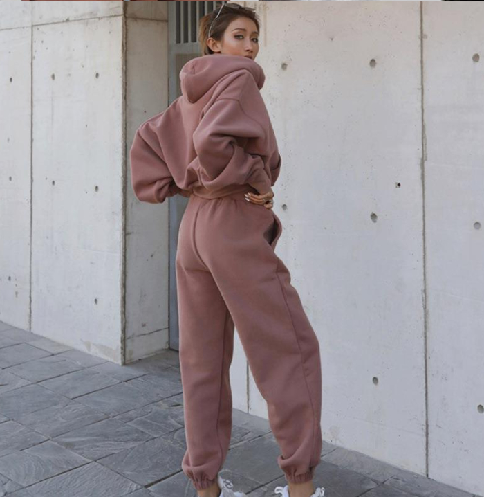 Ensemble loungewear confortable oversize pour femme