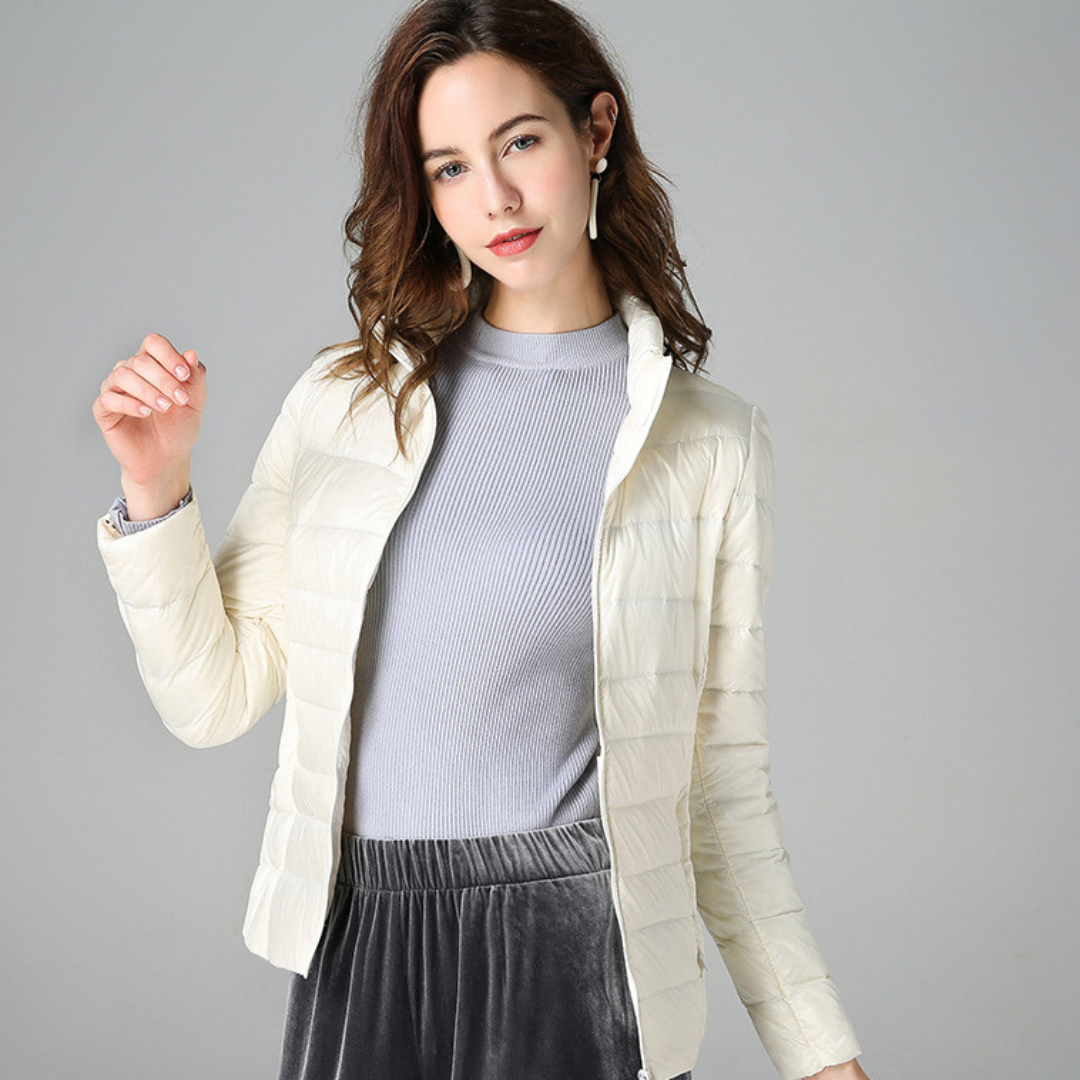 Veste pour femme légère mi-saison coupe moderne
