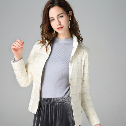 Veste pour femme légère mi-saison coupe moderne