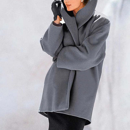 Élégant manteau d'hiver pour femme Intemporel Moderne