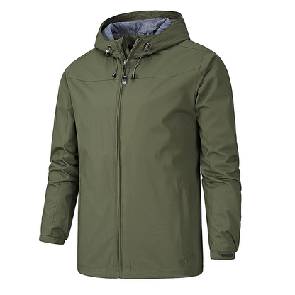 Veste à capuche zippée pour homme