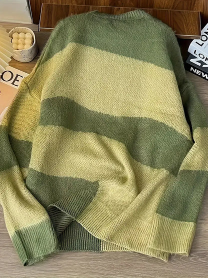 Stylischer Herren Pullover Rundhals Modern Design - IdealeKleiden