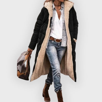 Manteau d'hiver matelassé et chaud pour femme