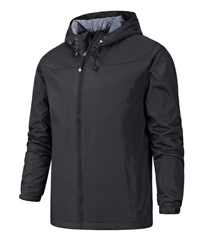 Herren Outdoor-Jacke Langarm Praktisch & Wasserdicht - IdealeKleiden
