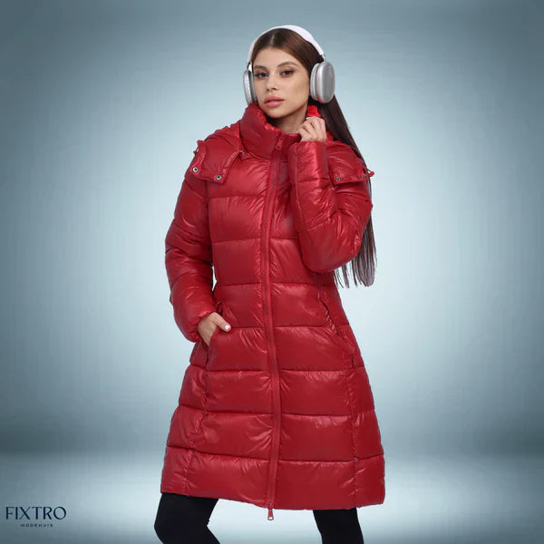 Parka en duvet stylé Hiver Chaud