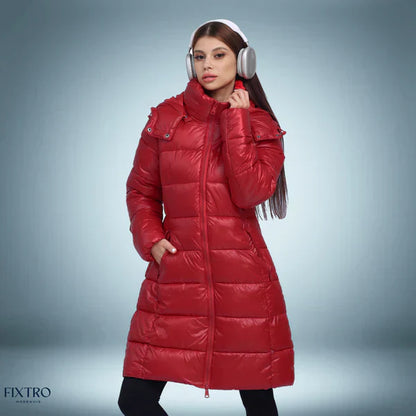 Parka en duvet stylé Hiver Chaud