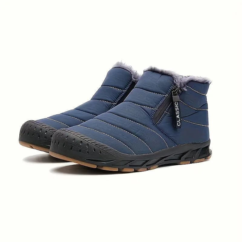 Chaussures d'hiver unisexe chaudes et isolées