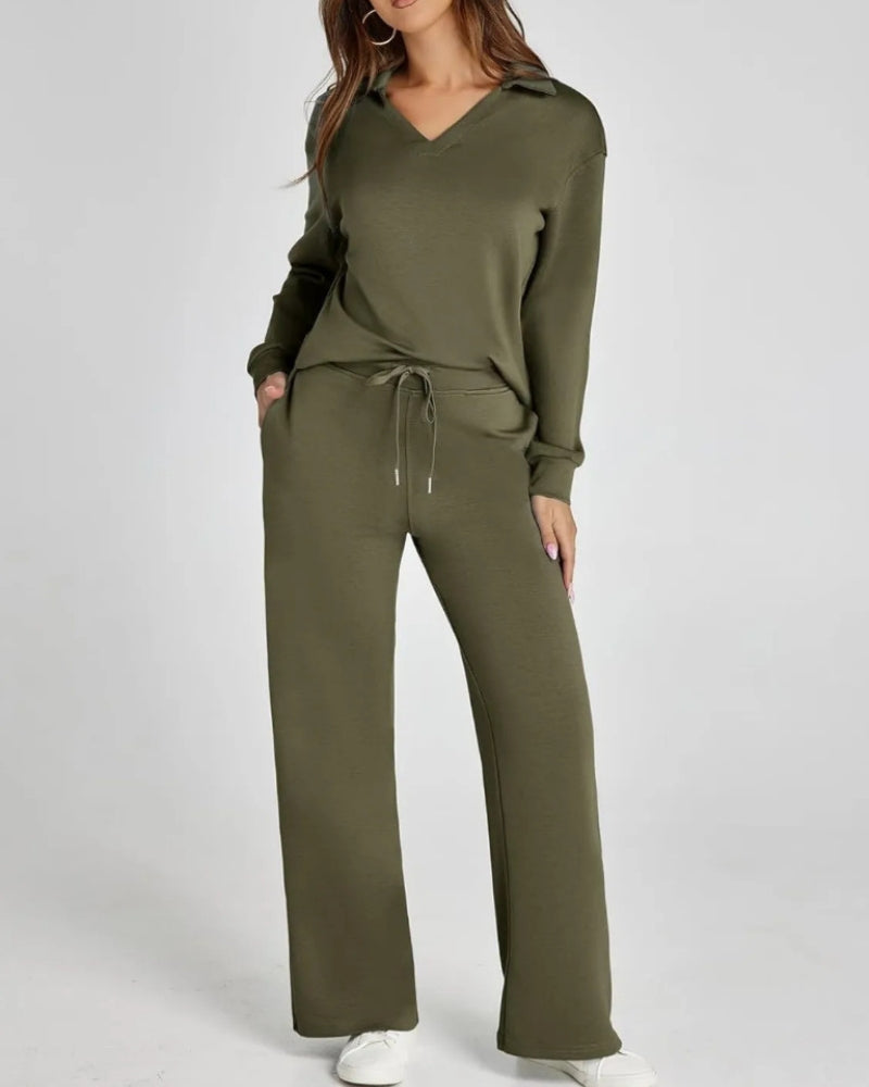 Ensemble Robe 2 Pièces Élégant Femme