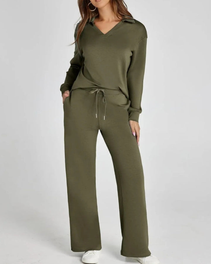 Ensemble Robe 2 Pièces Élégant Femme